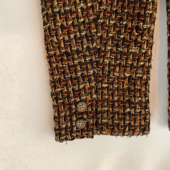 Windridge Cheryl Nash Women's Ginger Tweed Blazer Size 8 - Picture 5 of 10